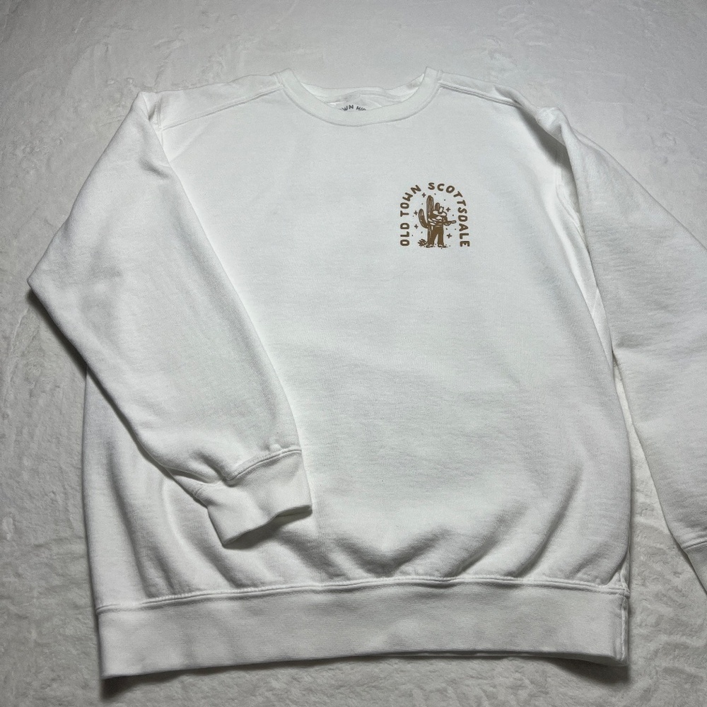 Old Town Cowboy Crewneck Sweatshirt - Picture 2 of 10